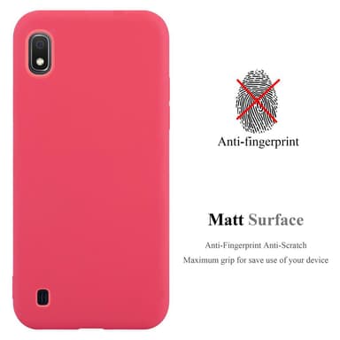 Deksel Samsung Galaxy A10 / M10 Silikon cover (rød)