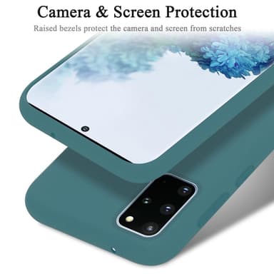 Samsung Galaxy S20 PLUS silikondeksel case (grønn)