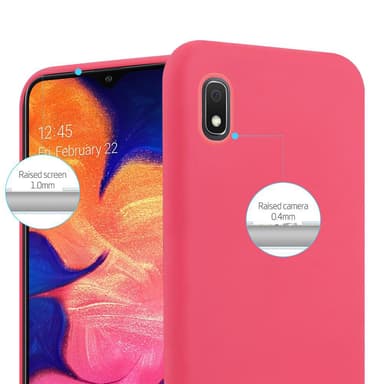 Deksel Samsung Galaxy A10 / M10 Silikon cover (rød)
