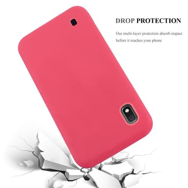 Deksel Samsung Galaxy A10 / M10 Silikon cover (rød)