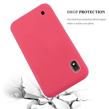 Deksel Samsung Galaxy A10 / M10 Silikon cover (rød)