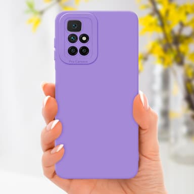 Xiaomi RedMi 10 Deksel case (lilla)
