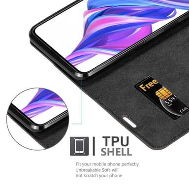 Honor 9X lommebokdeksel case (brun)