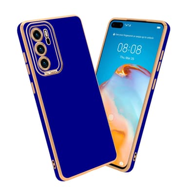 Huawei P40 silikondeksel cover (blå)