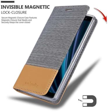 Sony Xperia XZ3 lommebokdeksel etui (grå)