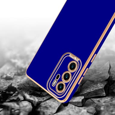 Huawei P40 silikondeksel cover (blå)