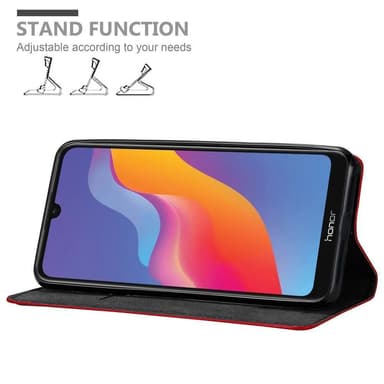 Honor 8A PRIME lommebokdeksel case (rød)