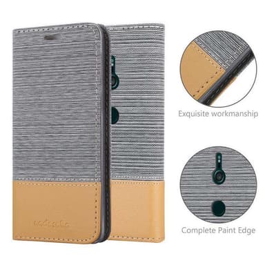 Sony Xperia XZ3 lommebokdeksel etui (grå)