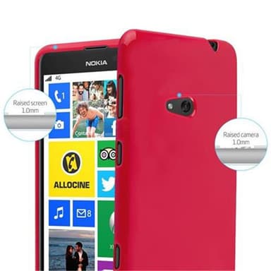 Nokia Lumia 625 Deksel Case Cover (rød)