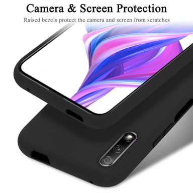 Huawei Y9S silikondeksel case (svart)