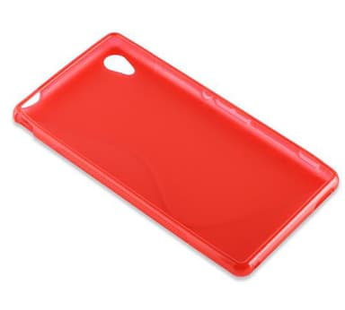 Sony Xperia M4 AQUA silikondeksel case (rød)