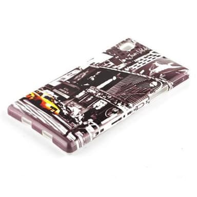 Sony Xperia Z1 Hardt Deksel Case (grå)