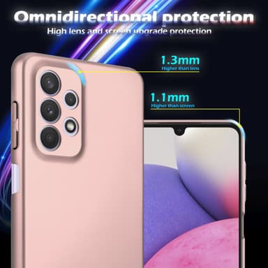 Deksel Samsung Galaxy A33 5G Case Cover (rosa)