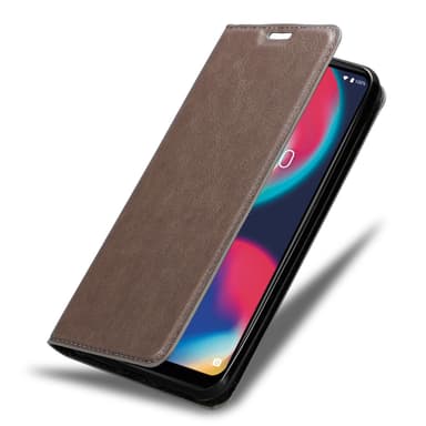 WIKO VIEW 4 lommebokdeksel case (brun)
