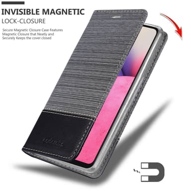 Samsung Galaxy A33 5G lommebokdeksel etui (grå)