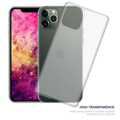 iPhone 12 / 12 PRO deksel ultra slim (gjennomsiktig)