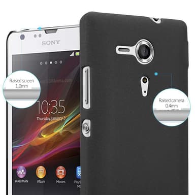 Sony Xperia SP Hardt Deksel Cover (svart)