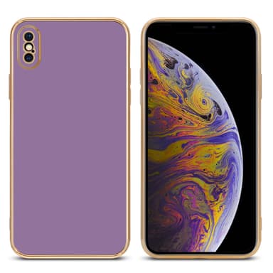 iPhone X / XS silikondeksel case (lilla)