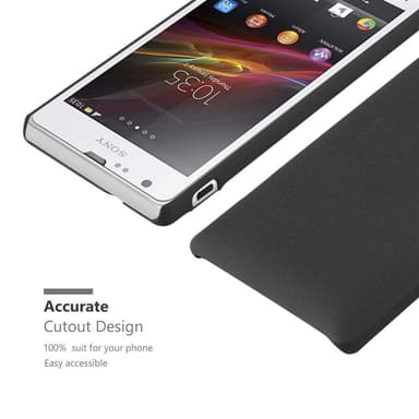 Sony Xperia SP Hardt Deksel Cover (svart)