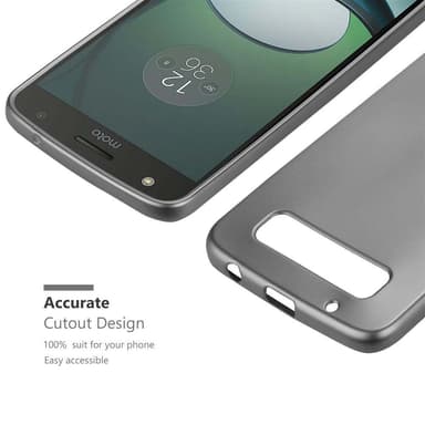 Deksel Motorola MOTO Z PLAY Case Cover (grå)