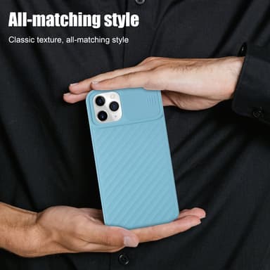 iPhone 11 PRO MAX silikondeksel case (turkis)