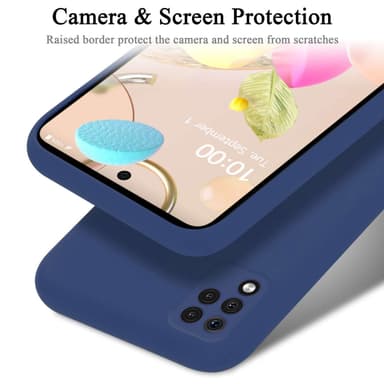 LG K42 silikondeksel case (Blå)