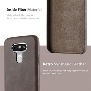 LG G5 Hardt Deksel Cover (brun)