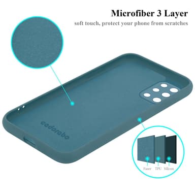 OnePlus 8T silikondeksel case (Grønn)