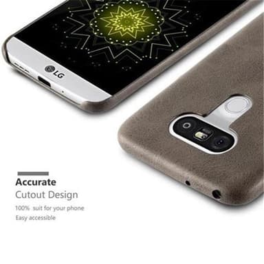 LG G5 Hardt Deksel Cover (brun)