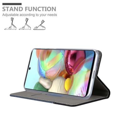 Samsung Galaxy A71 4G lommebokdeksel etui (blå)