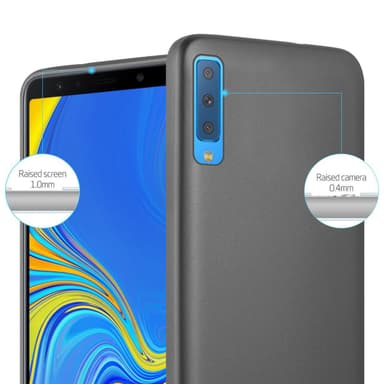 Deksel Samsung Galaxy A7 2018 Case Cover (grå)