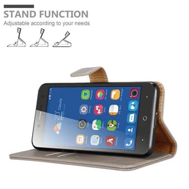 ZTE Blade L7 lommebokdeksel etui (brun)