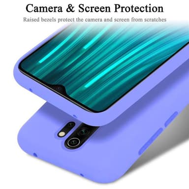 Xiaomi RedMi NOTE 8 PRO silikondeksel case (lilla)