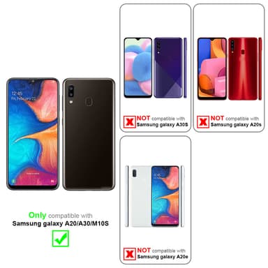 Deksel Samsung Galaxy A20 / A30 / M10s Silikon cover