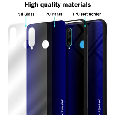 Huawei P30 LITE Deksel Case Cover (lilla)