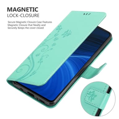 Realme X2 PRO / Oppo Reno Ace lommebokdeksel Blomster