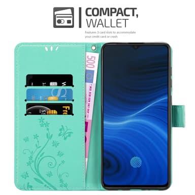 Realme X2 PRO / Oppo Reno Ace lommebokdeksel Blomster