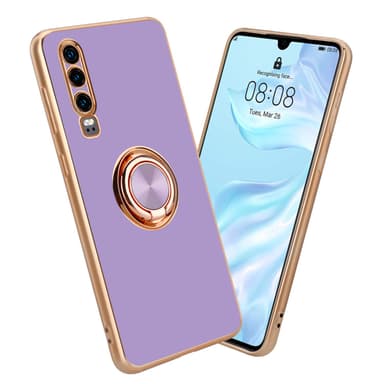 Huawei P30 silikondeksel case (lilla)
