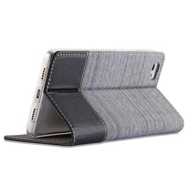 Huawei P8 LITE 2015 lommebokdeksel etui (grå)
