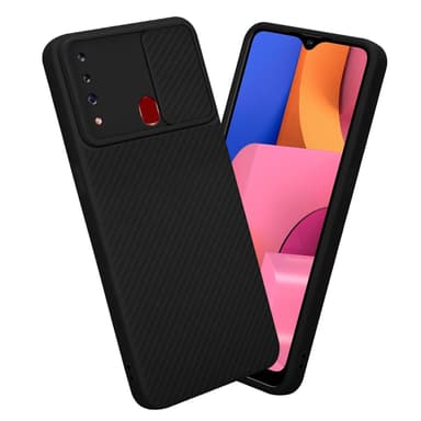 Deksel Samsung Galaxy A20s cover (svart)