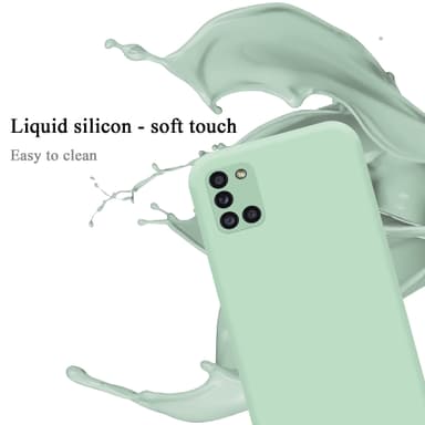 Samsung Galaxy A31 silikondeksel case (grønn)