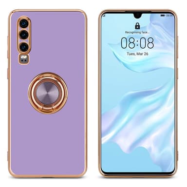 Huawei P30 silikondeksel case (lilla)