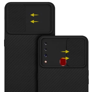 Deksel Samsung Galaxy A20s cover (svart)