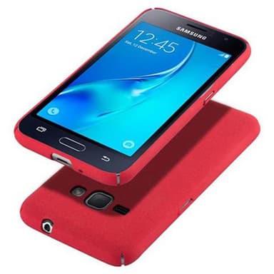 Samsung Galaxy J1 2016 Hardt Deksel Cover (rød)