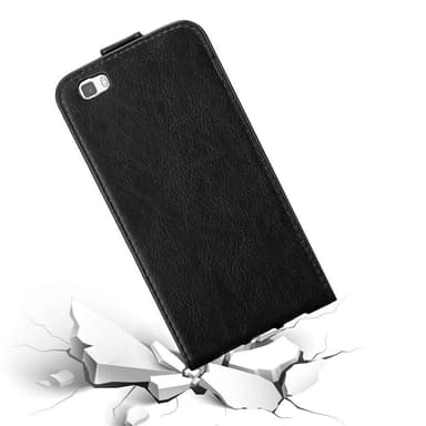 Huawei P8 LITE 2015 deksel flip cover (svart)