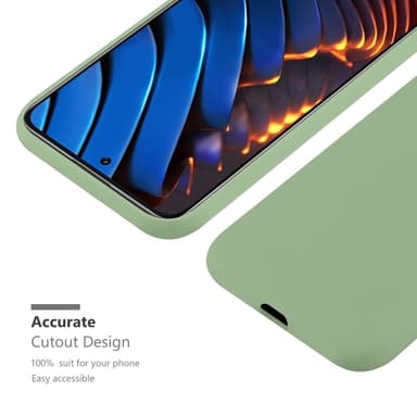 Deksel Xiaomi POCO X3 GT Silikon cover (grønn)