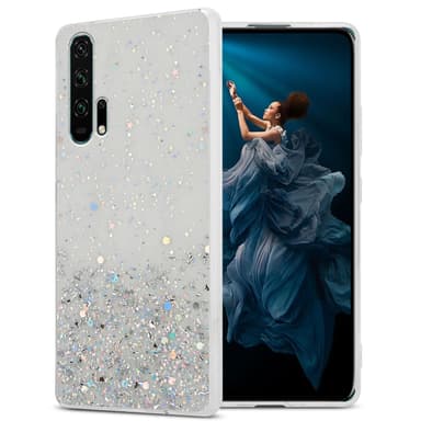 Honor 20 PRO Silikondeksel Glitter (gjennomsiktig)