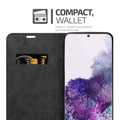 Samsung Galaxy S20 PLUS lommebokdeksel case (brun)
