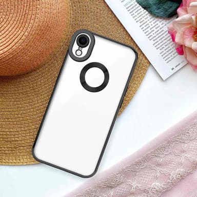 iPhone XR silikondeksel Krom case (gjennomsiktig)