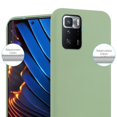 Deksel Xiaomi POCO X3 GT Silikon cover (grønn)